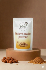 Lískové ořechy natural pražené 500 g